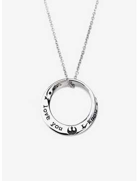 Star Wars "I love you I know" Mobius Necklace, , hi-res