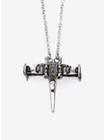 Star Wars X- Wing Fighter Pendant Necklace, , hi-res