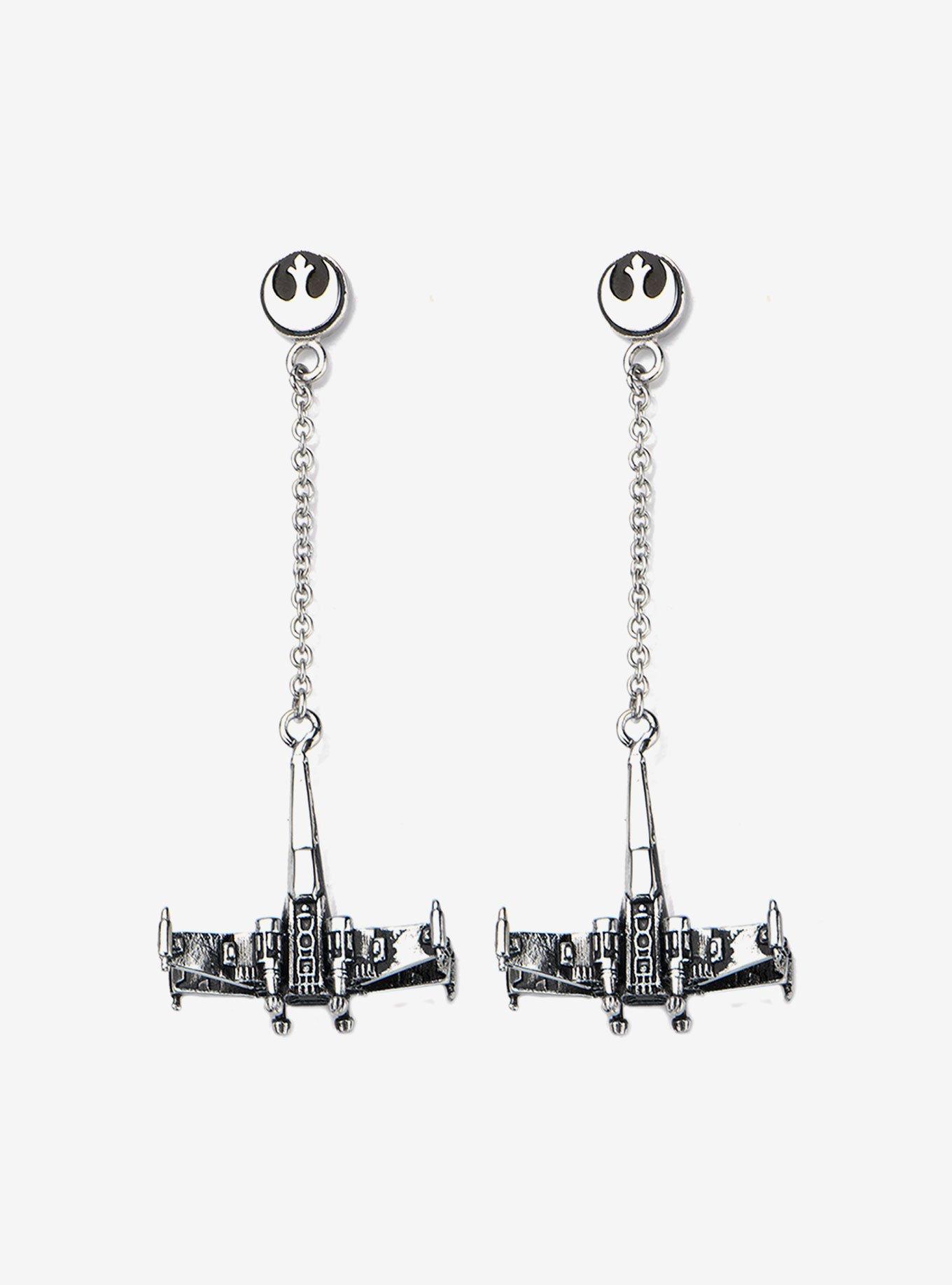 Star Wars X-Wing Dangle Earrings, , hi-res