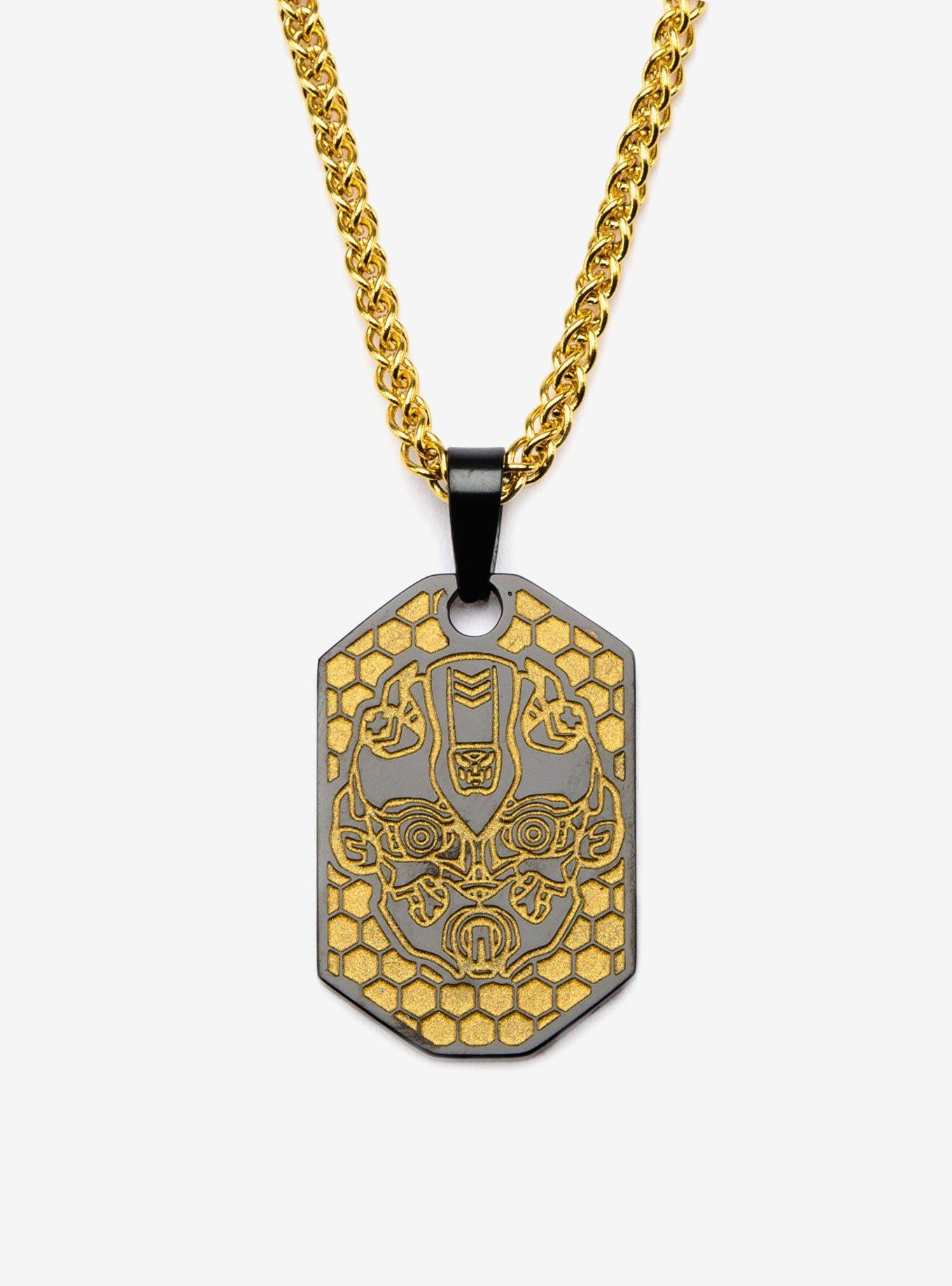 Transformers Bumblebee Pendant With Chain