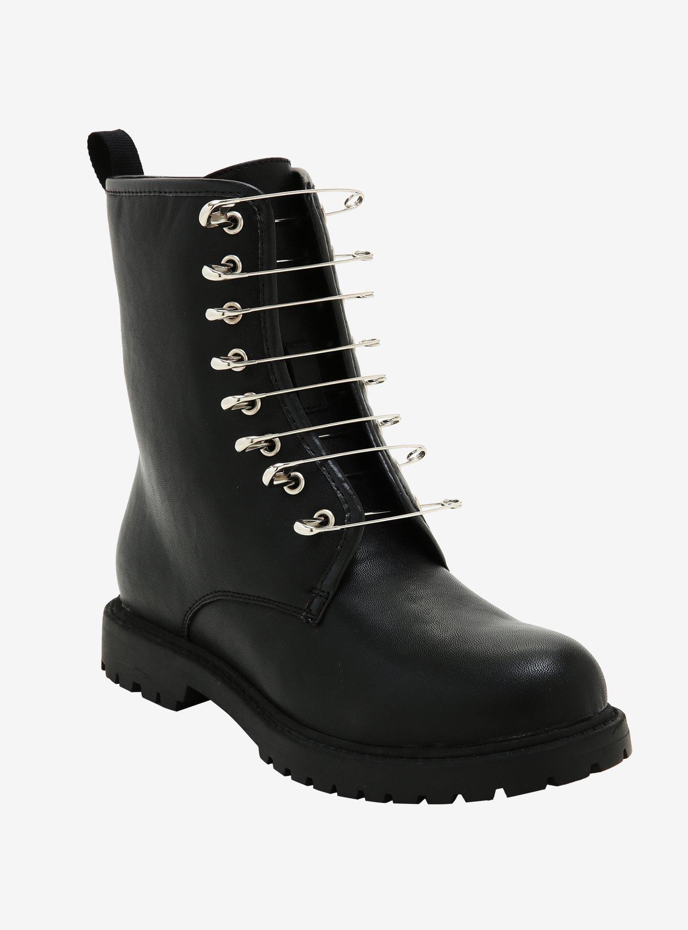 Hot topic combat boots hotsell