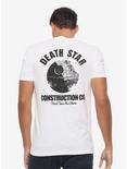 Star Wars Death Star Construction T-Shirt - BoxLunch Exclusive, WHITE, hi-res