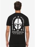 Star Wars The Mandalorian Helmet T-Shirt - BoxLunch Exclusive, BLACK, hi-res