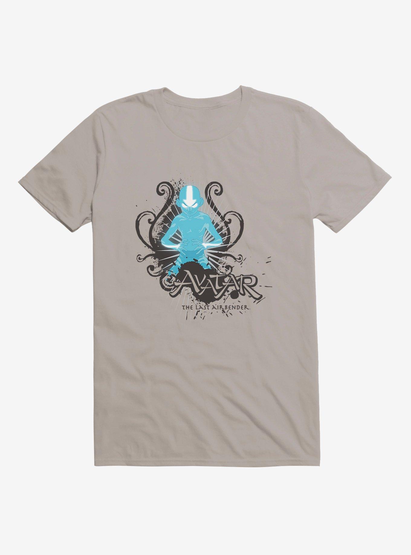 Avatar: The Last Airbender Icon Logo T-Shirt, LIGHT GREY, hi-res