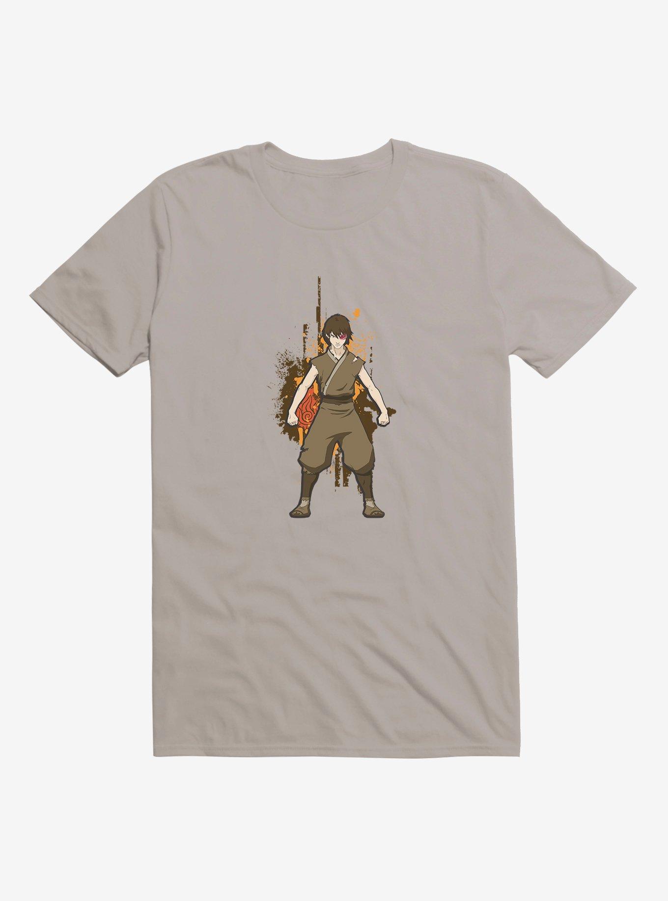 Avatar: The Last Airbender Zuko T-Shirt, LIGHT GREY, hi-res