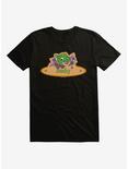The Land Before Time Ducky Name Sign T-Shirt, BLACK, hi-res