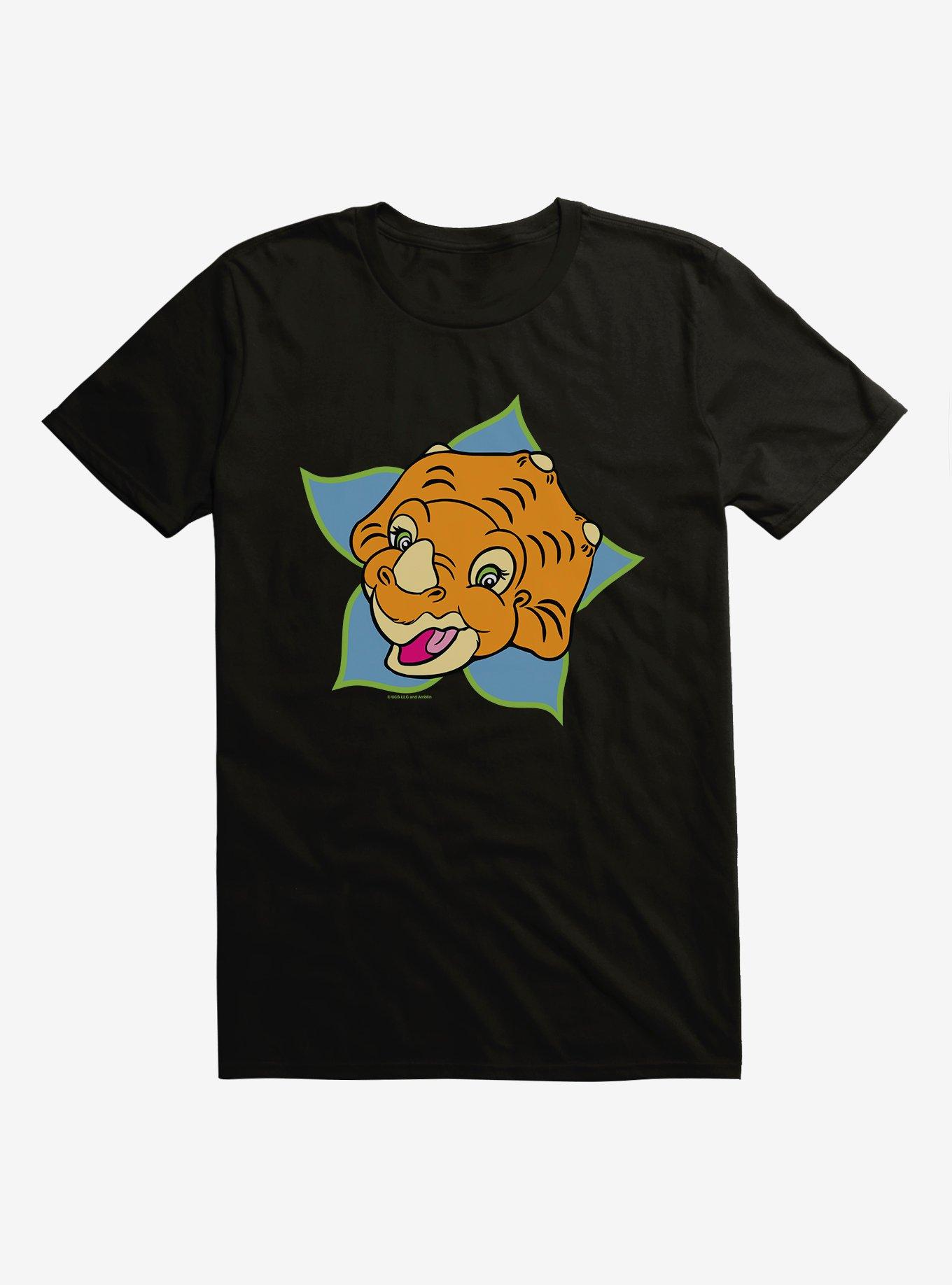 The Land Before Time Cera Flowers T-Shirt, BLACK, hi-res