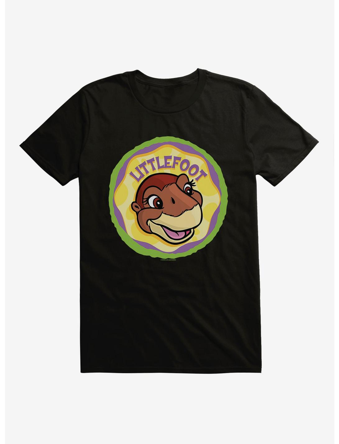 The Land Before Time Littlefoot Circle T-Shirt, BLACK, hi-res