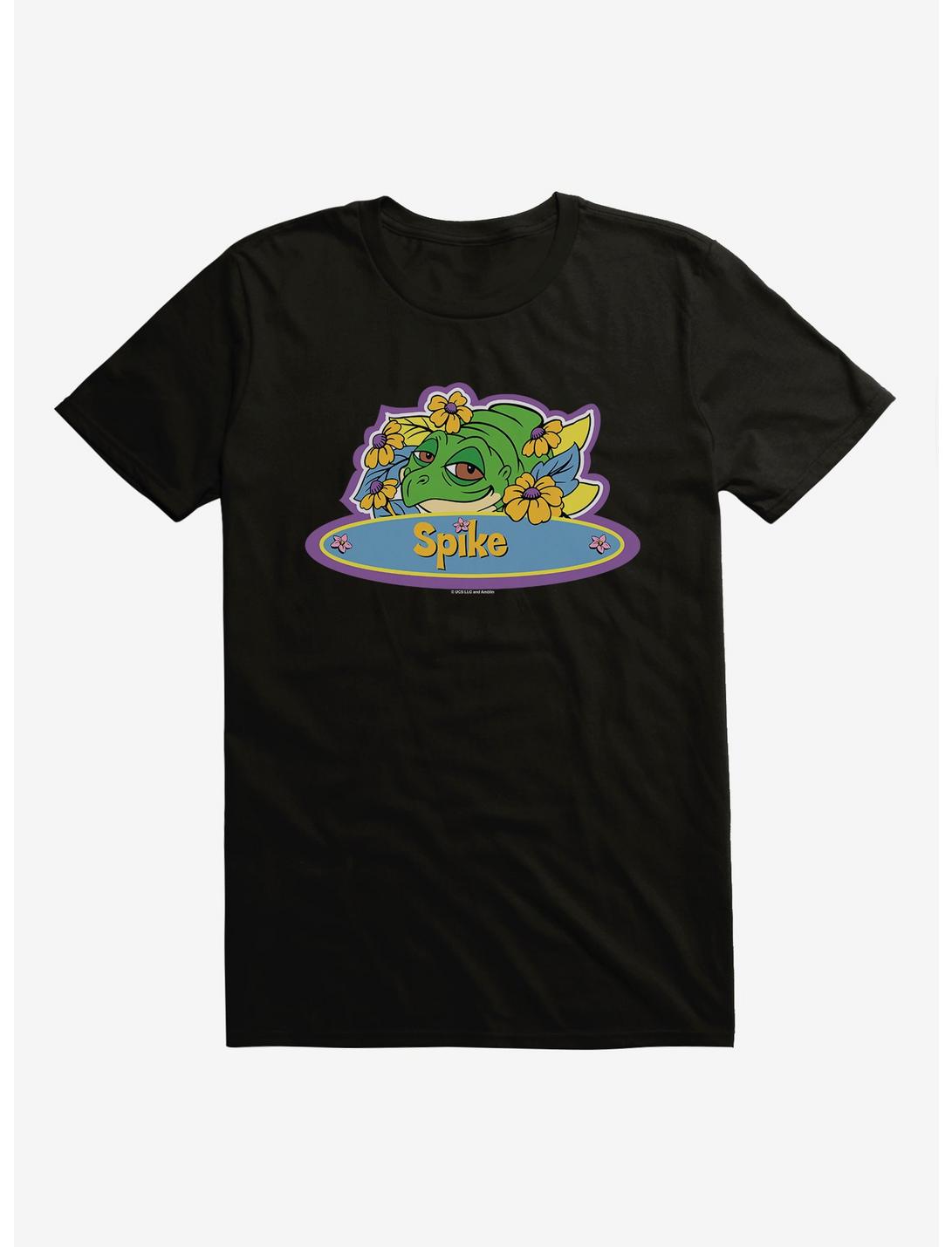 The Land Before Time Spike Name Sign T-Shirt, BLACK, hi-res