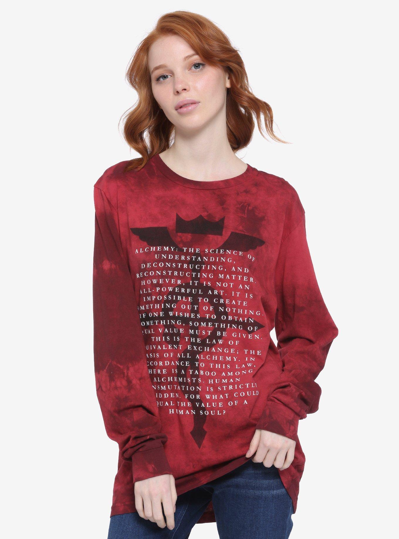 Fullmetal alchemist hoodie hot topic online