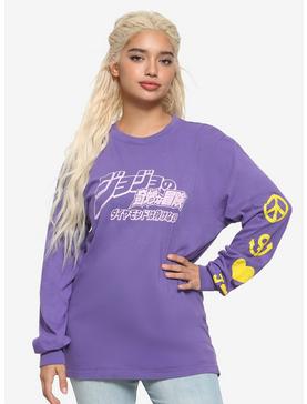 Jojo's Bizarre Adventure: Diamond Is Unbreakable Purple Girls Long-Sleeve T-Shirt, , hi-res