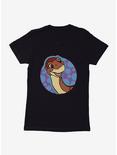 The Land Before Time Littlefoot Bubbles Womens T-Shirt, BLACK, hi-res