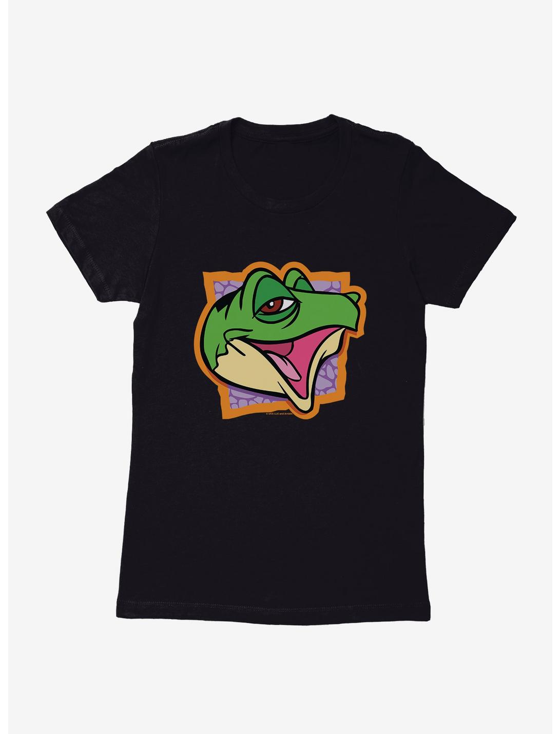 The Land Before Time Spike Square Womens T-Shirt, BLACK, hi-res