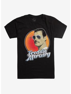 Plus Size Queen Freddie Mercury Aviator Sunglasses T-Shirt, , hi-res