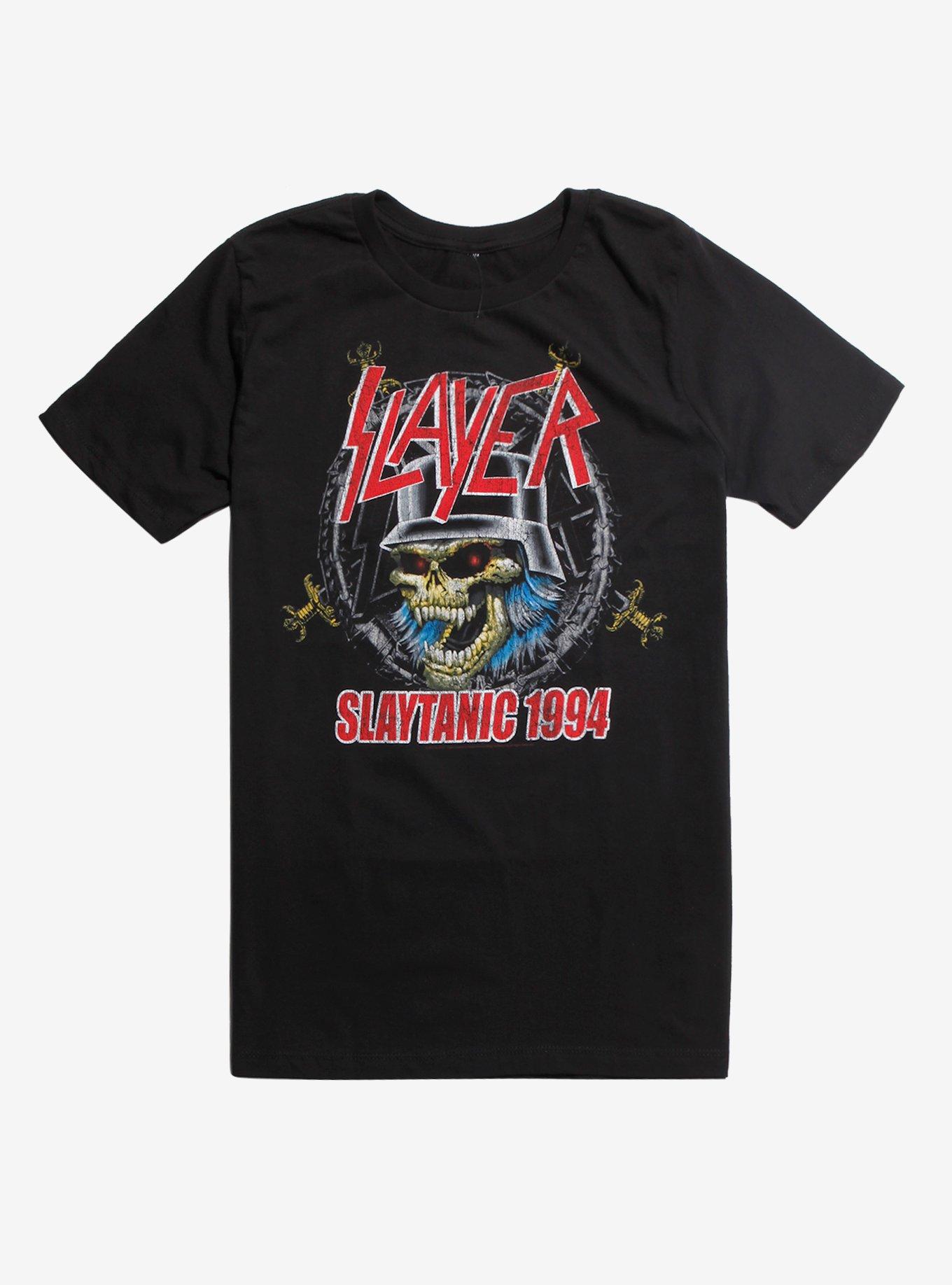 Slayer Slaytanic 1994 T-Shirt, BLACK, hi-res