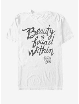 Disney Beauty And The Beast Beauty Is Found Within T-Shirt, WHITE, hi-res