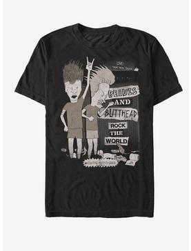 Beavis And Butthead Stack Rockers T-Shirt, , hi-res