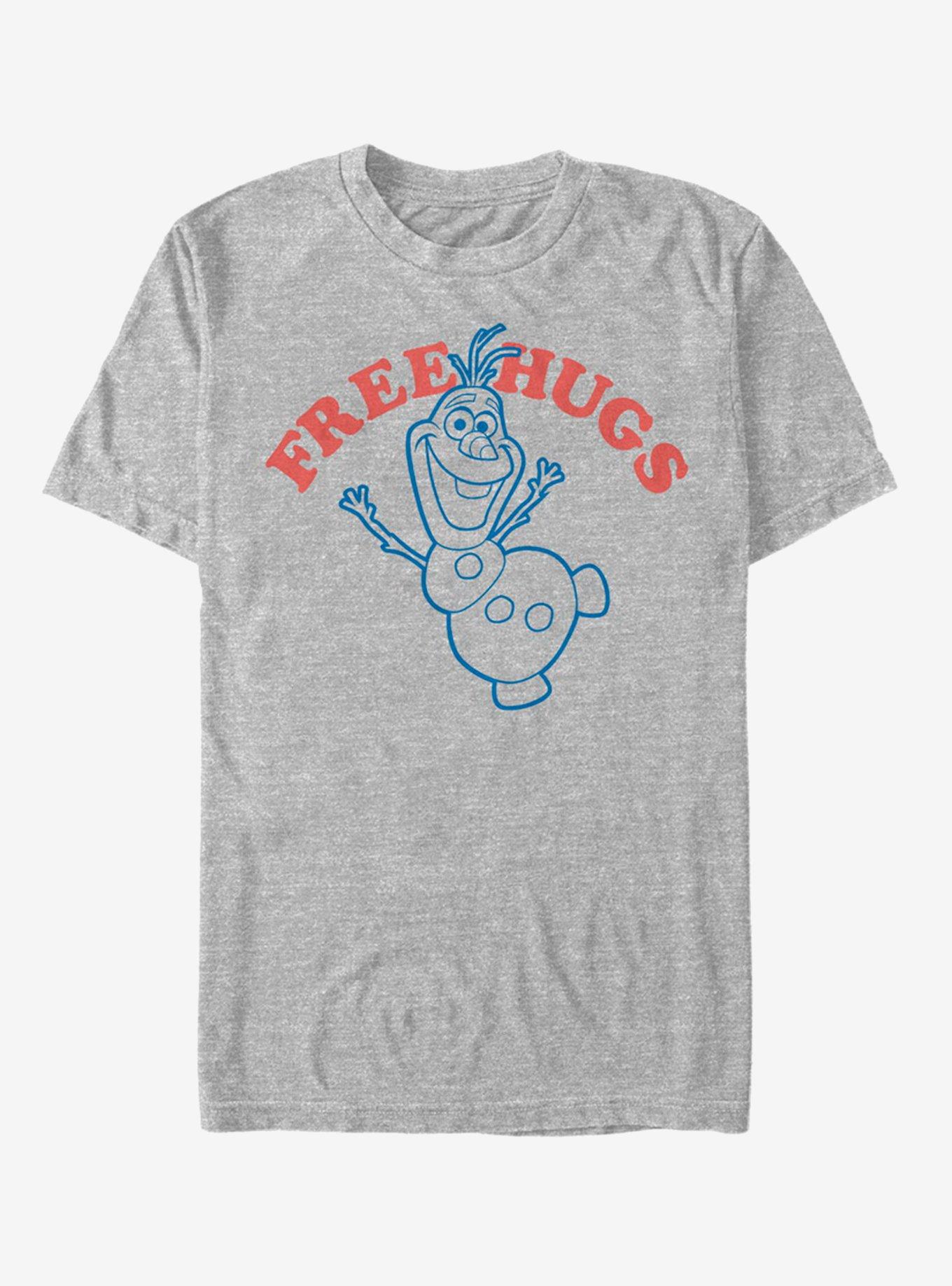 Disney Frozen Free Hugs T-Shirt, ATH HTR, hi-res