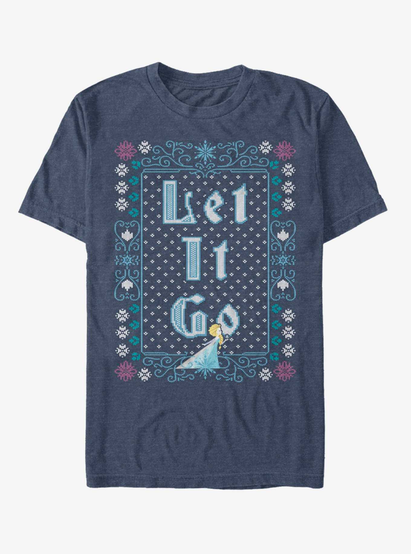 Disney Frozen Let It Go Ugly Sweater T-Shirt, , hi-res