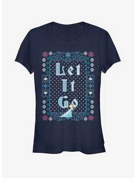 Disney Frozen Let It Go Ugly Sweater Girls T-Shirt, , hi-res
