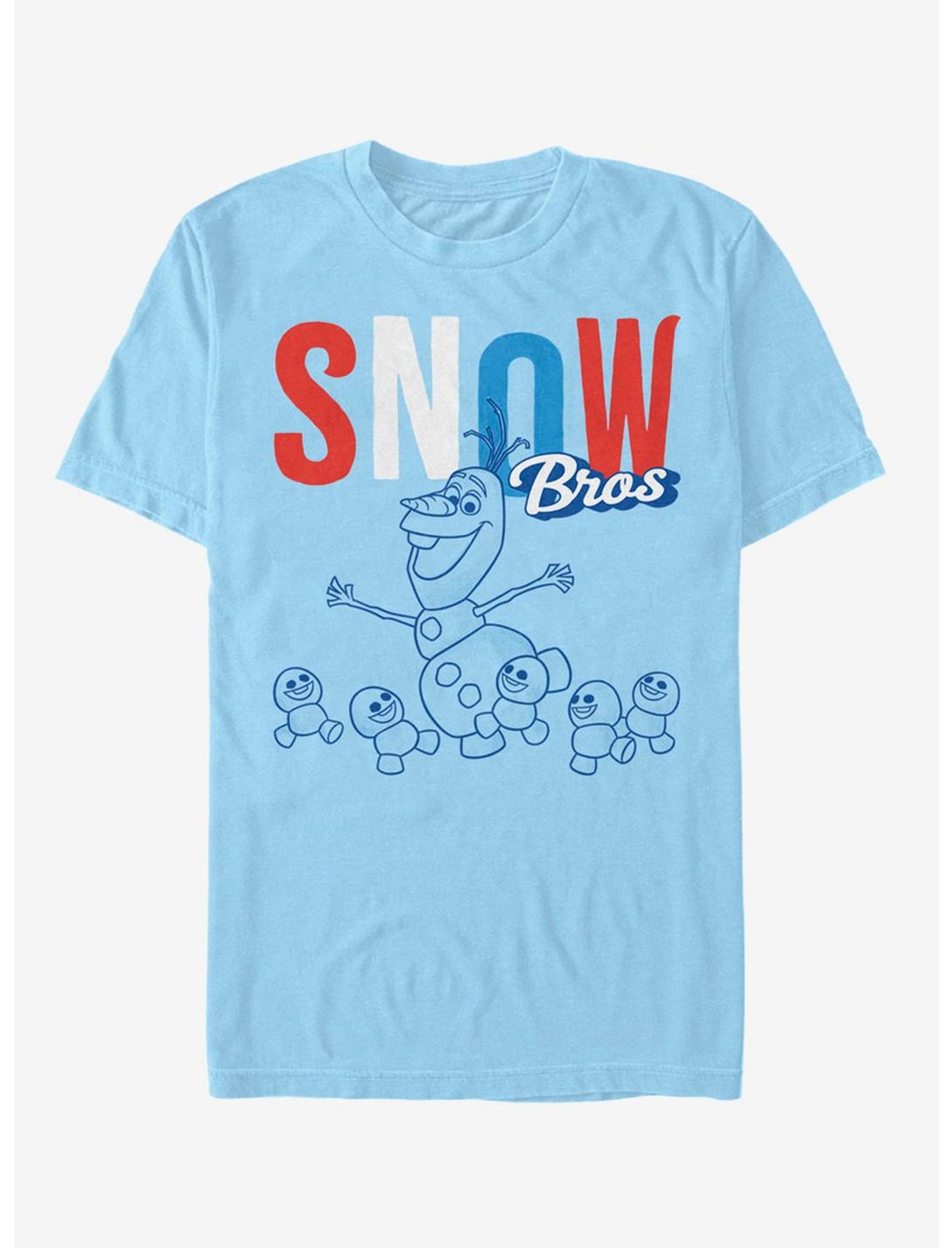 Disney Frozen Snow Bros T-Shirt, LT BLUE, hi-res