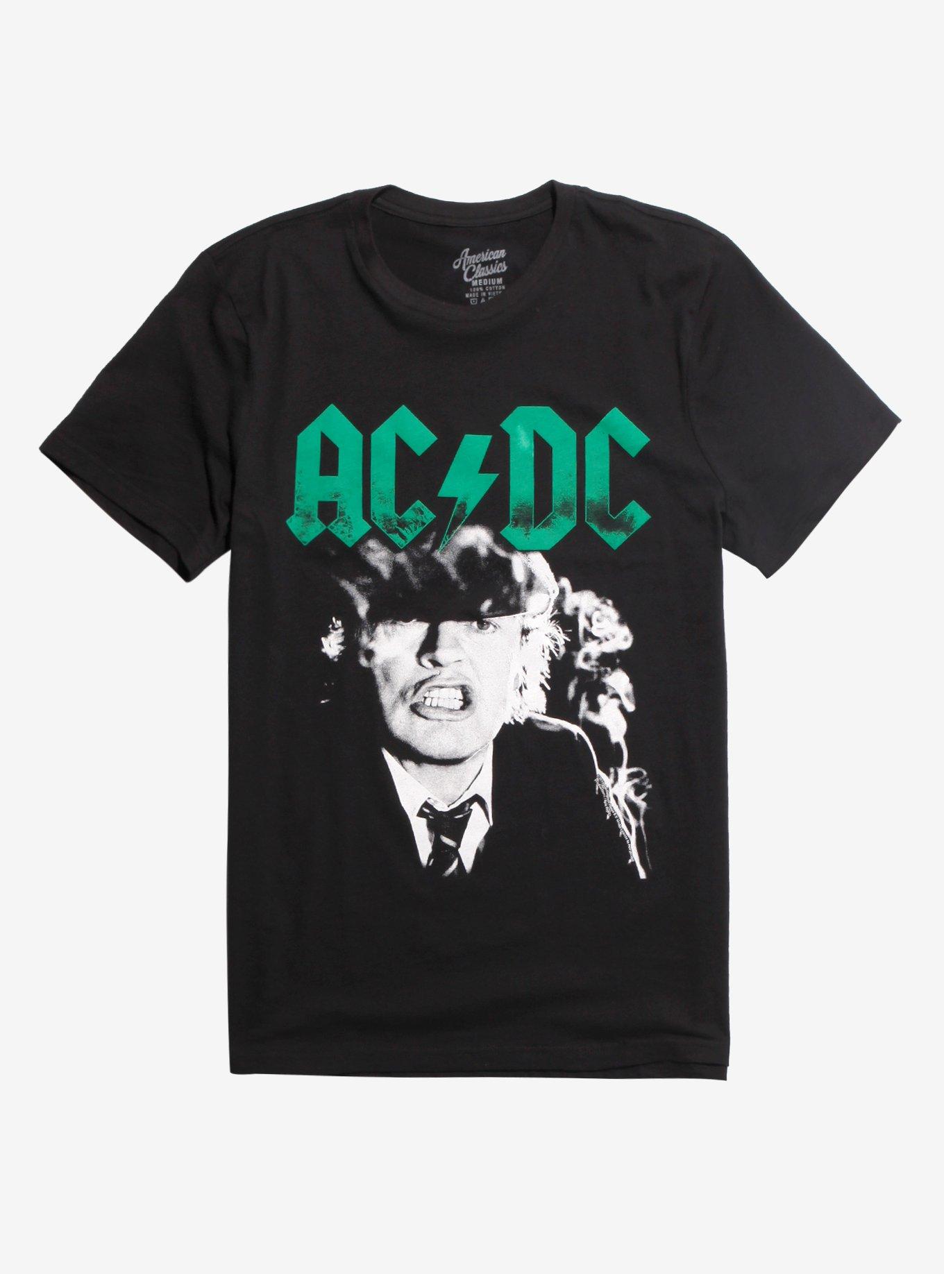 AC/DC Angus Young Portrait T-Shirt, BLACK, hi-res