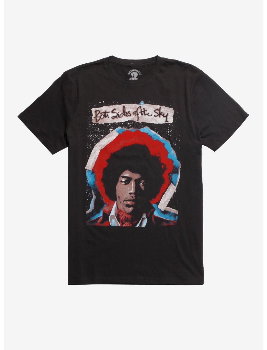 Jimi Hendrix Both Sides Of The Sky T-Shirt, BLACK, hi-res