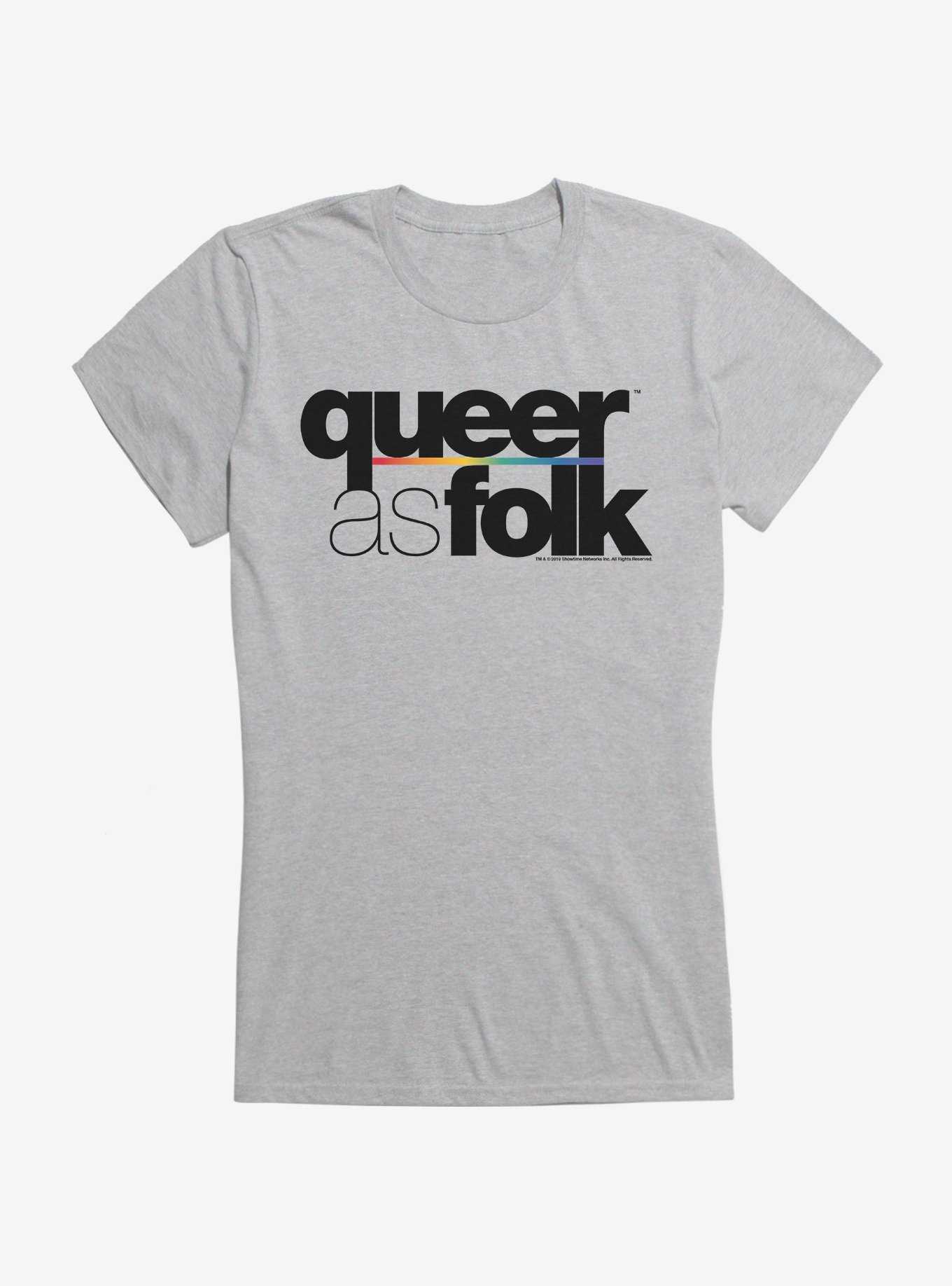 Queer As Folk Bold Classic Logo Girls T-Shirt, , hi-res