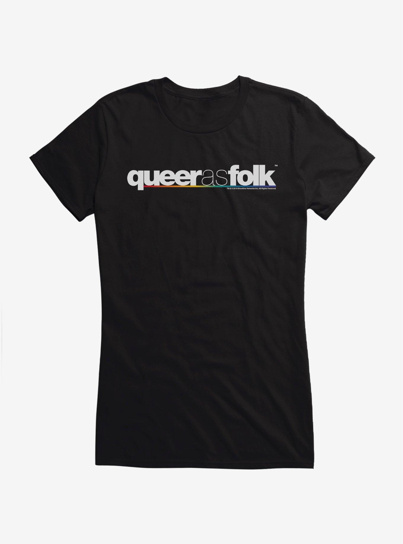 Queer As Folk Classic Logo Girls T-Shirt, , hi-res