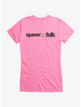 Queer As Folk Classic Logo Girls T-Shirt, , hi-res