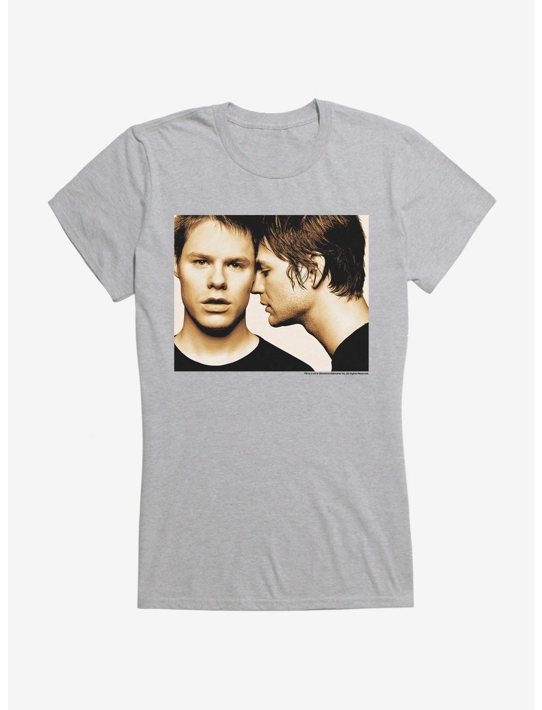 Queer As Folk Couple Photo Girls T-Shirt, HEATHER, hi-res