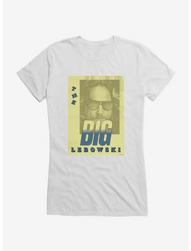 The Big Lebowski Bold Logo Girls T-Shirt, WHITE, hi-res