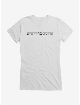 The Big Lebowski Classic Logo Girls T-Shirt, WHITE, hi-res