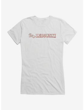 The Big Lebowski Logo Girls T-Shirt, WHITE, hi-res
