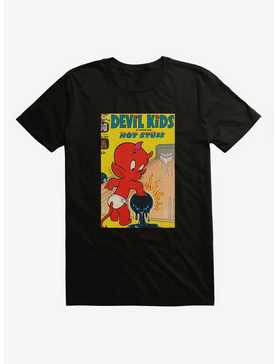 Hot Stuff The Little Devil Bowling Comic Cover T-Shirt, , hi-res