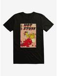 Hot Stuff The Little Devil Horn Attack Comic Cover T-Shirt, BLACK, hi-res