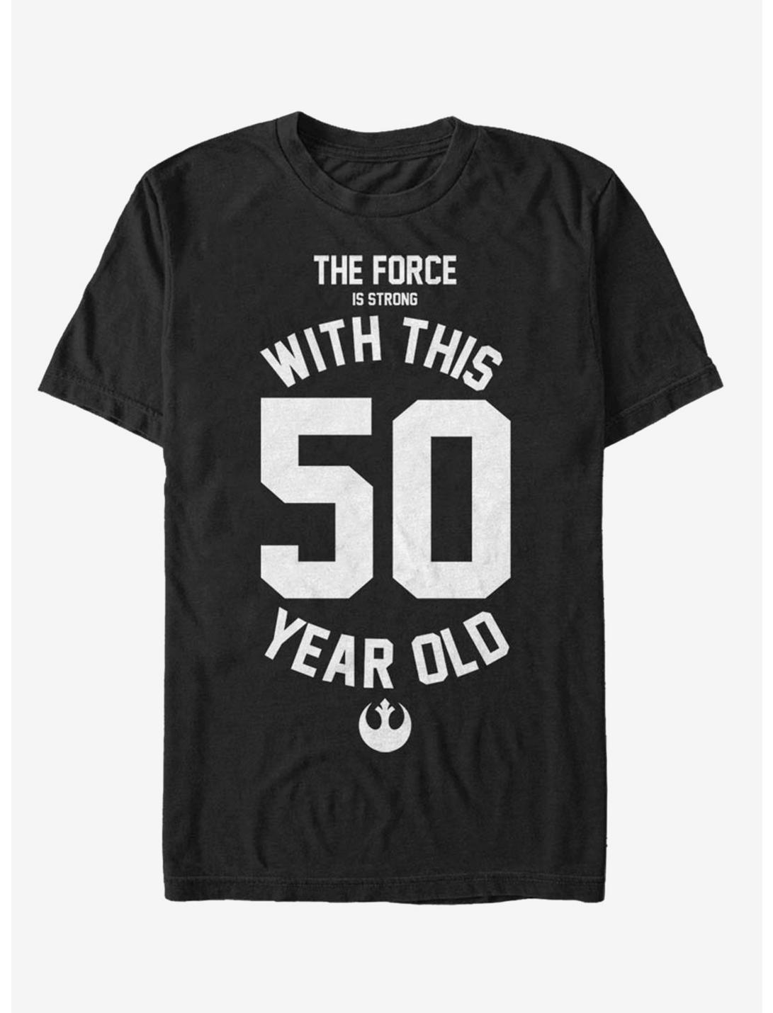 Star Wars Force Sensitive Fifty T-Shirt, BLACK, hi-res
