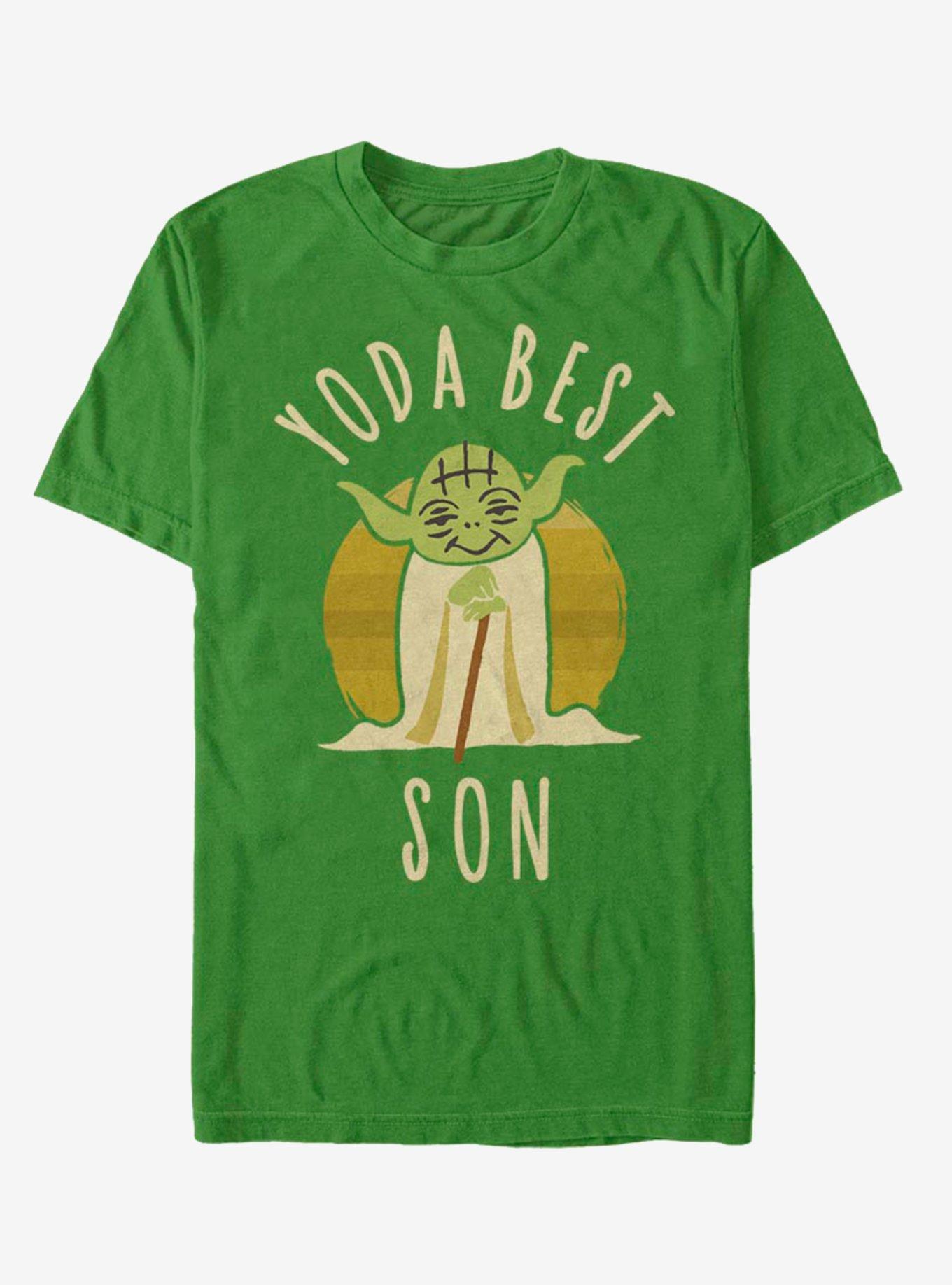 Star Wars Best Son Yoda Says T-Shirt, KELLY, hi-res