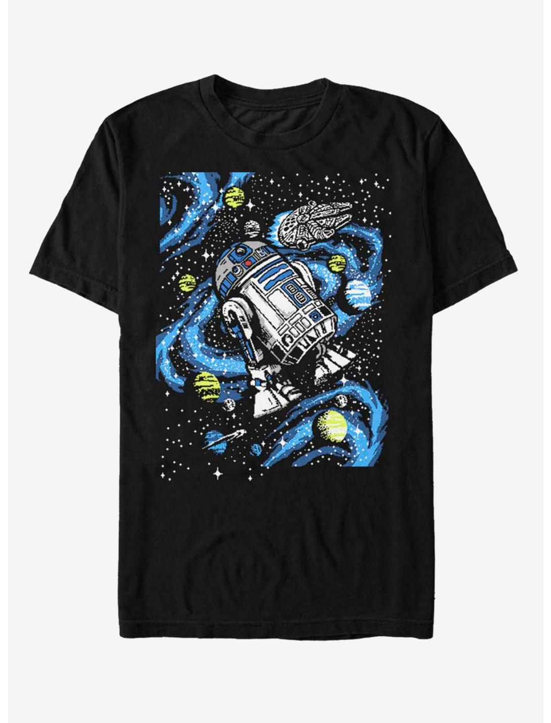 Star Wars R2 Floating T-Shirt, BLACK, hi-res