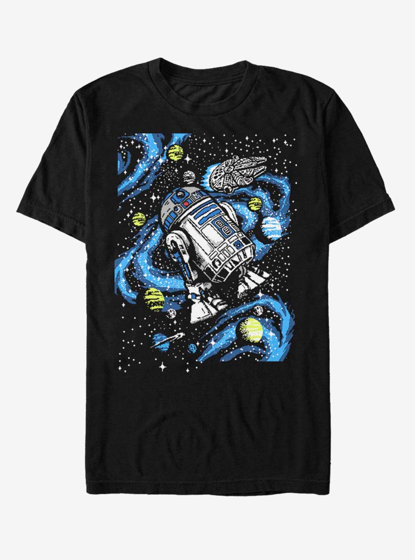 Star Wars R2 Floating T-Shirt, BLACK, hi-res