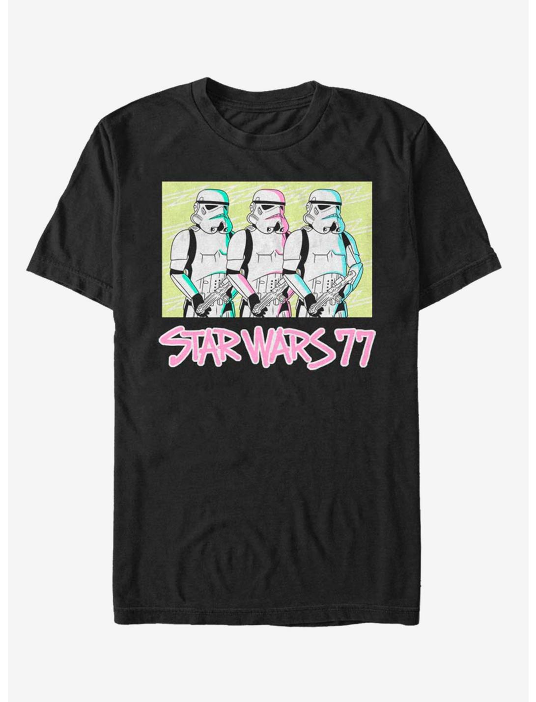 Star Wars Seventy Seven Forever T-Shirt, BLACK, hi-res