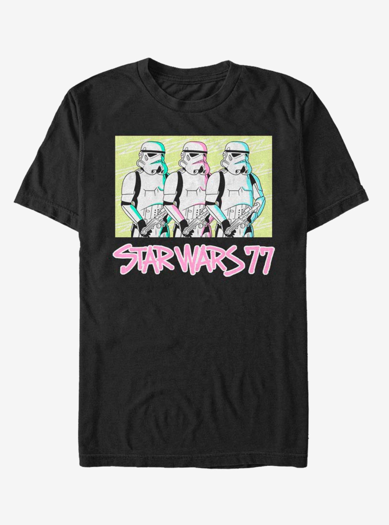 Star Wars Seventy Seven Forever T-Shirt, BLACK, hi-res
