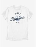 Star Wars The Rebellion Womens T-Shirt, WHITE, hi-res