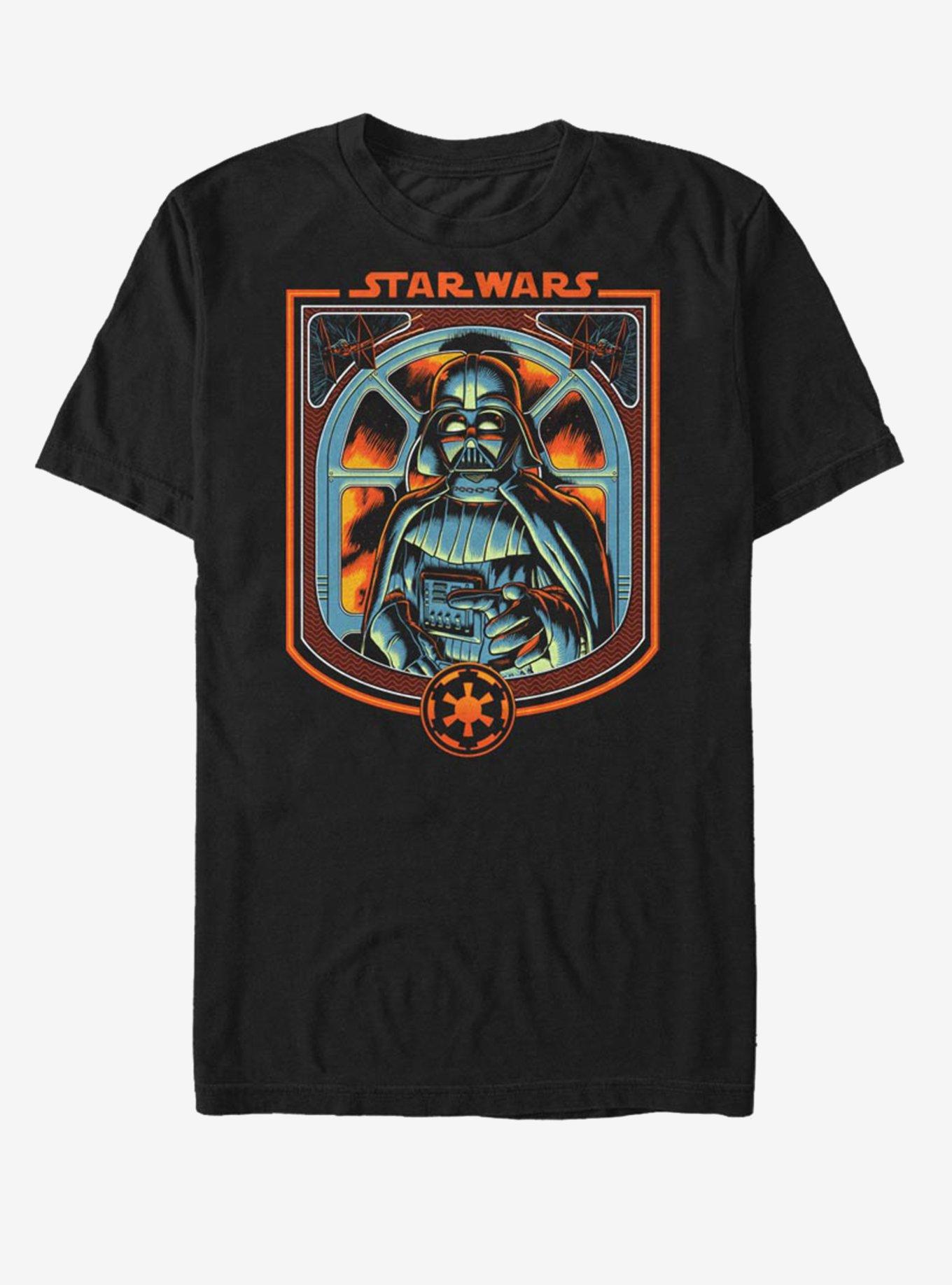 Star Wars Black Light Vader T-Shirt, BLACK, hi-res