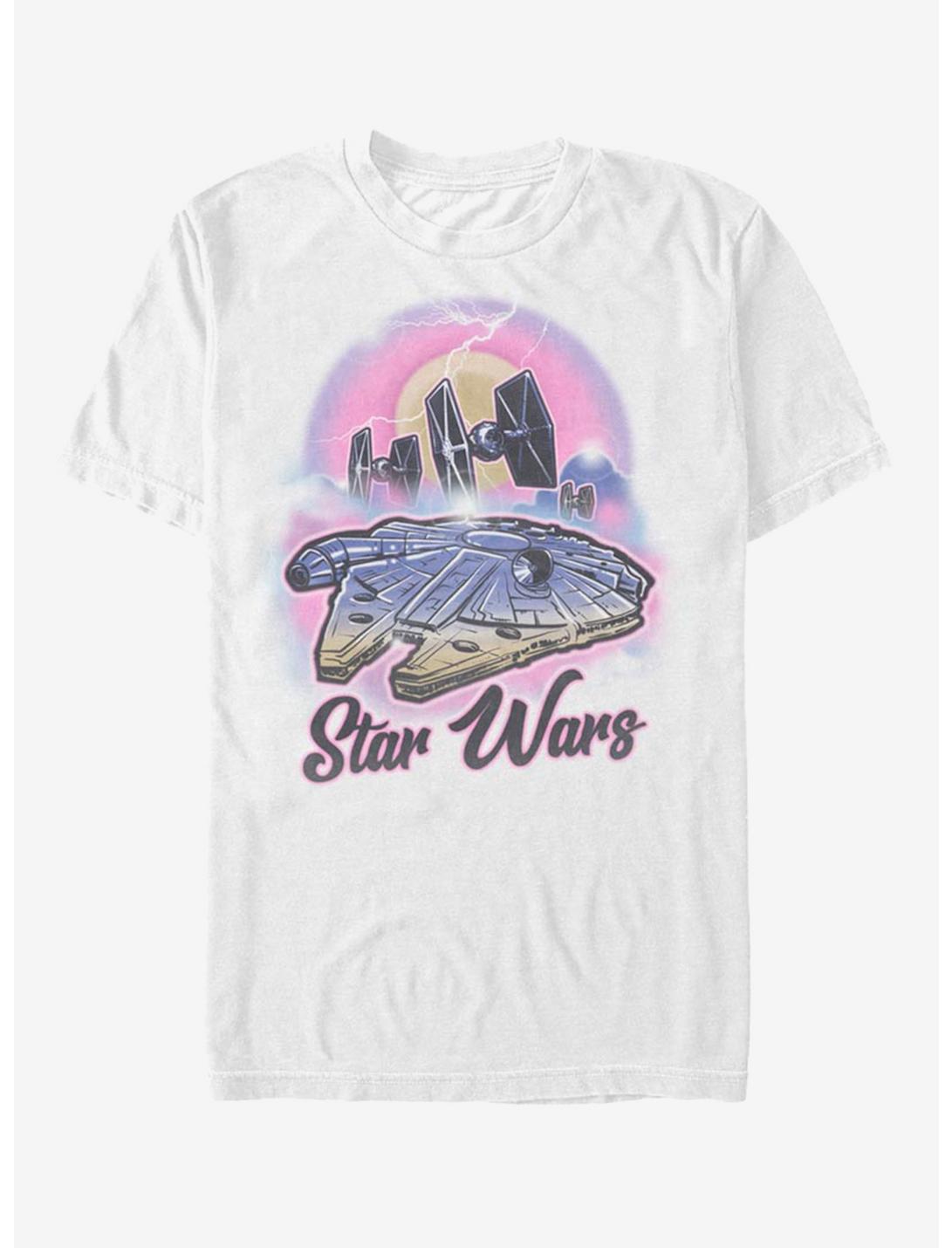 Star Wars In the Clouds T-Shirt, WHITE, hi-res