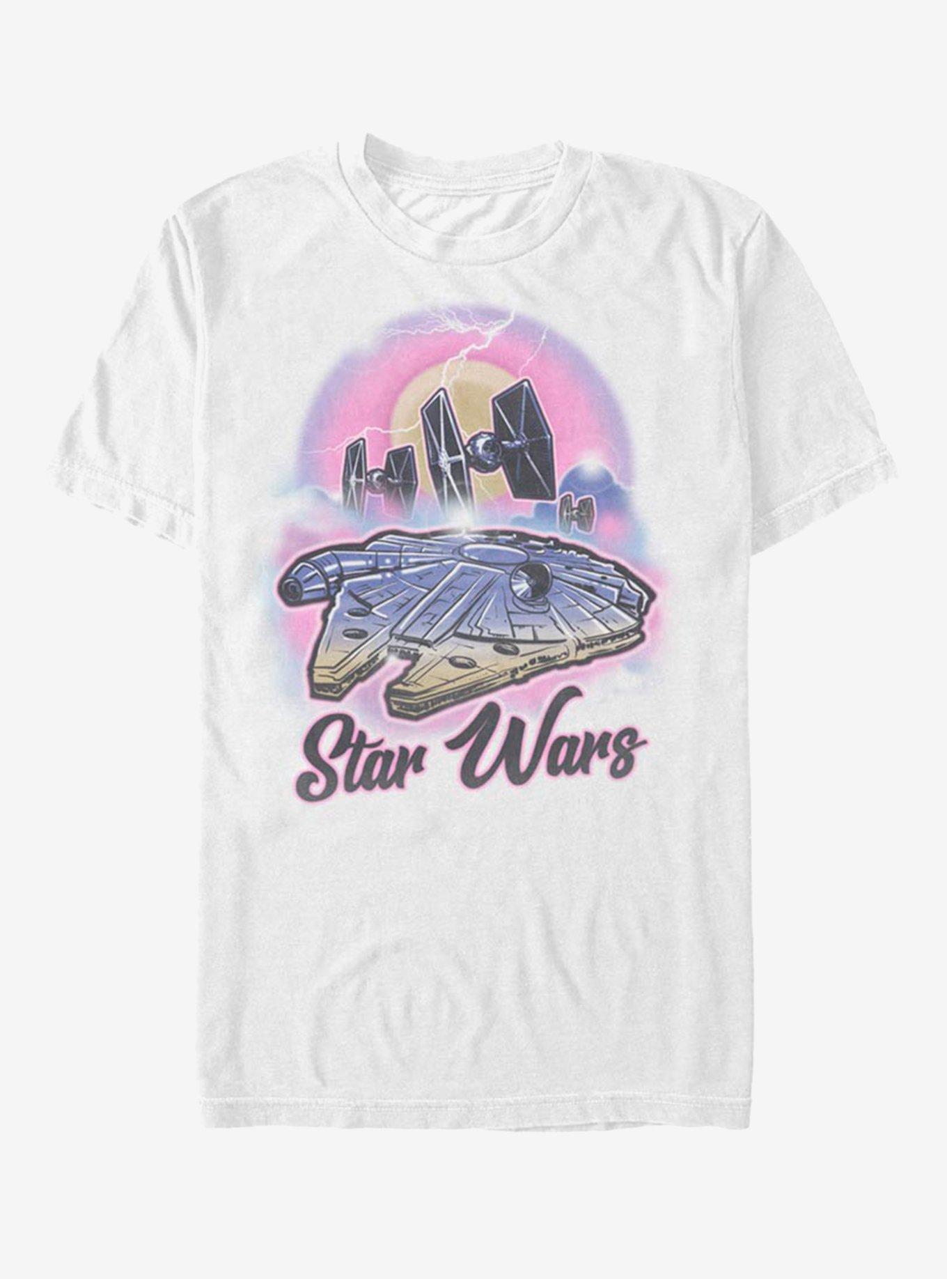 Star Wars In the Clouds T-Shirt, WHITE, hi-res