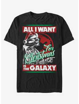 Star Wars Vader Xmas Galaxy T-Shirt, , hi-res