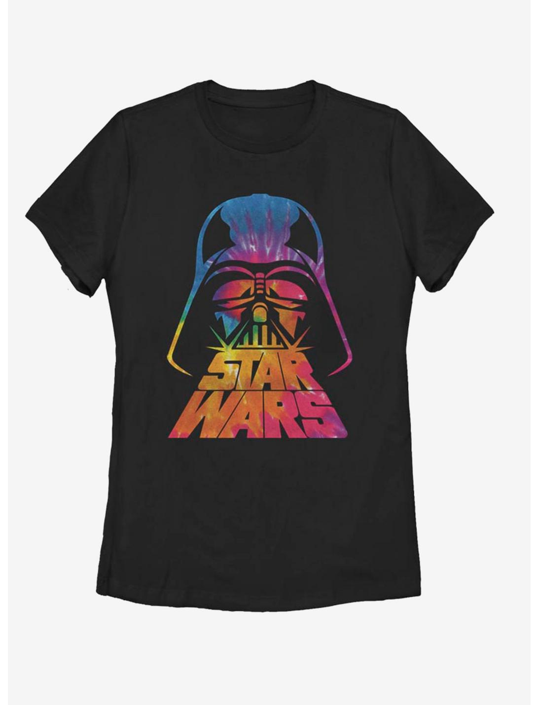 Star Wars Tie Dye Vader Womens T-Shirt, BLACK, hi-res