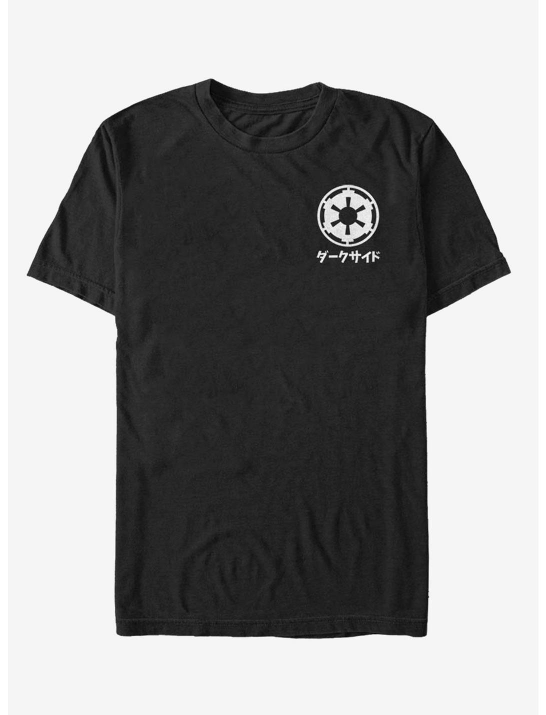 Star Wars Japanese Text T-Shirt, BLACK, hi-res