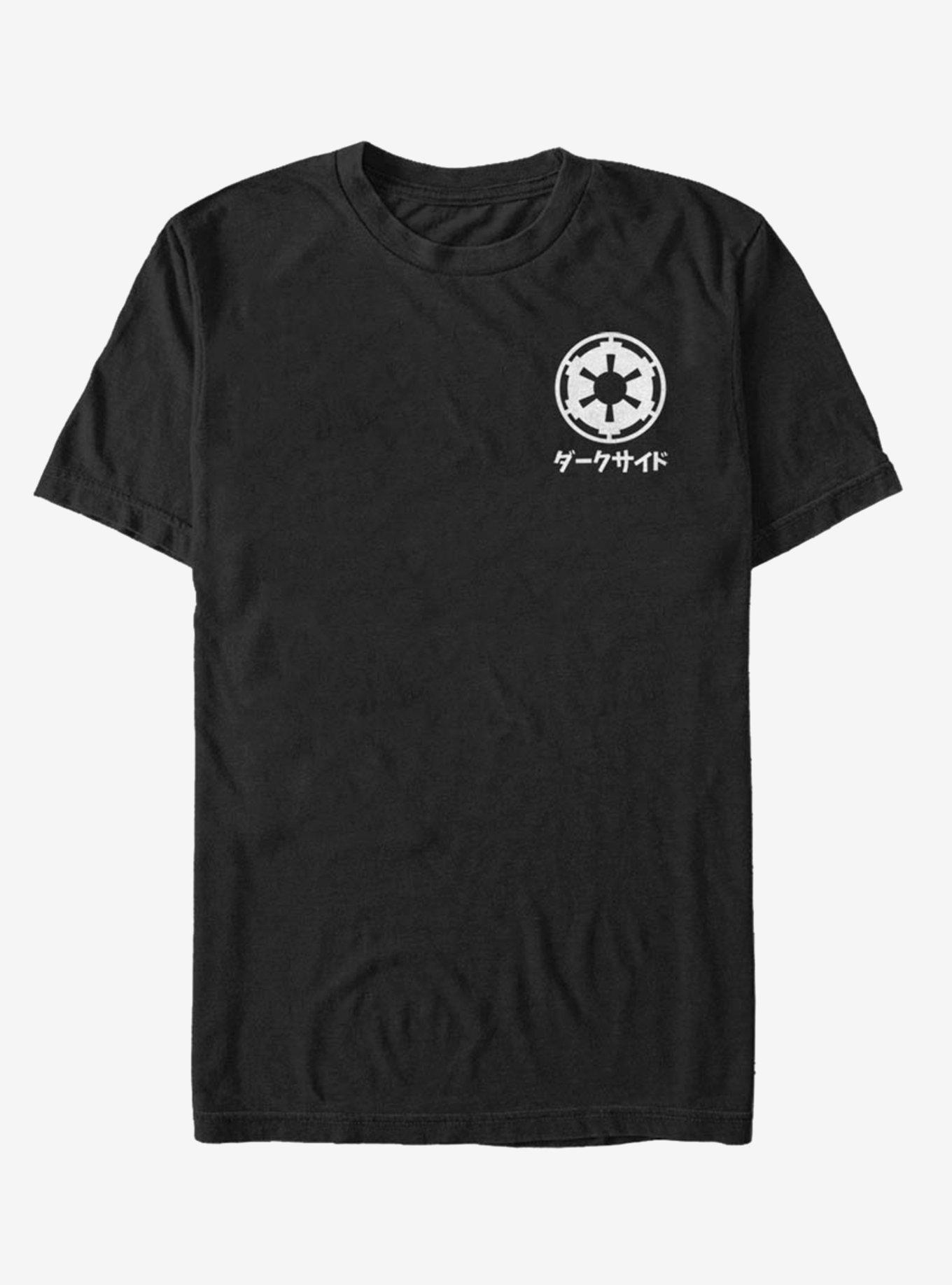 Star Wars Japanese Text T-Shirt, BLACK, hi-res